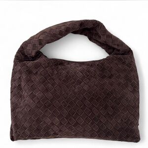 Suede Hobo Handbag